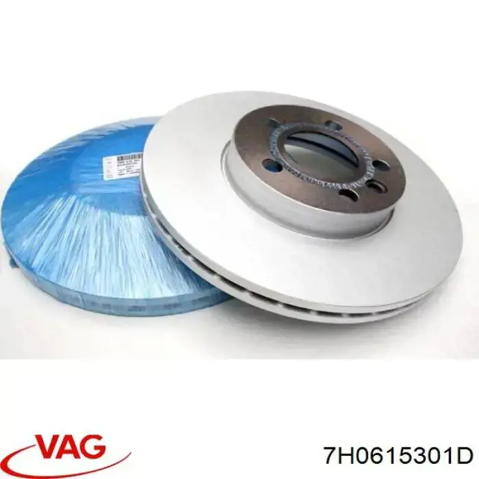 Frenos delanteros VAG 7H0615301D precio, desde 53,43 EUR