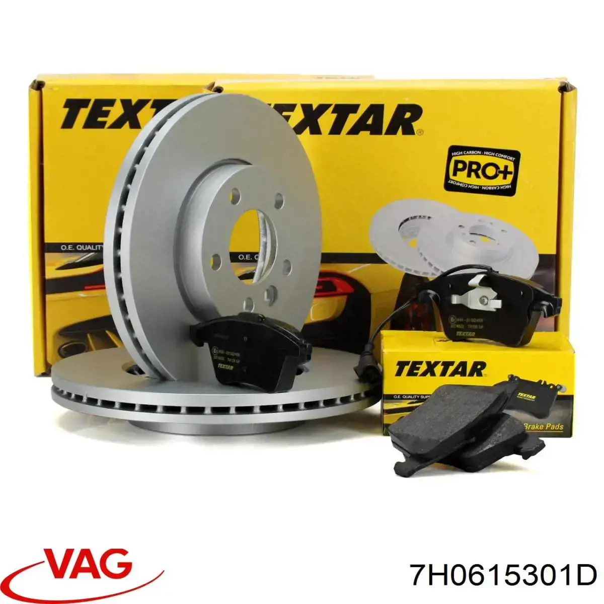 7H0615301D VAG Discos