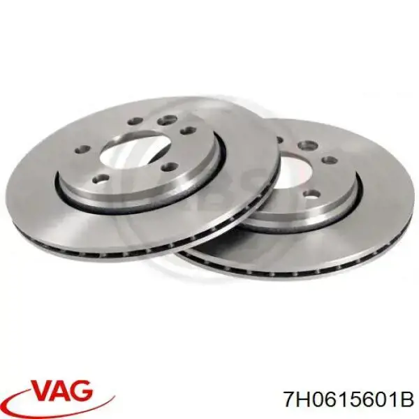 Comprar 7H0615601B VAG Disco de freno trasero