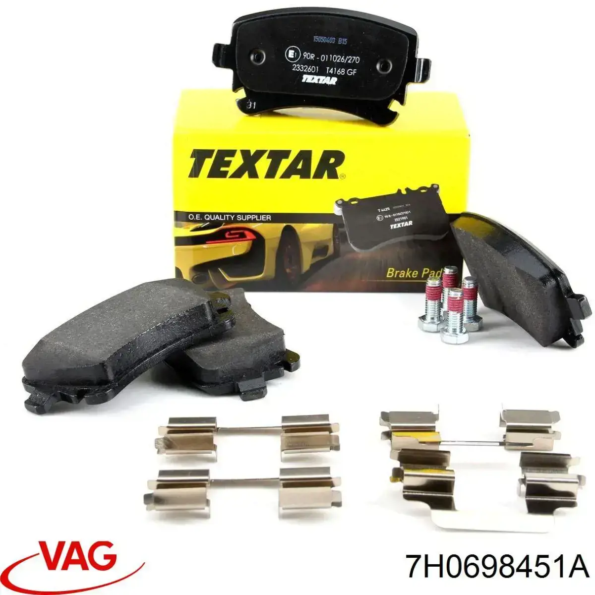 Comprar 7H0698451A VAG Pastillas de freno traseras