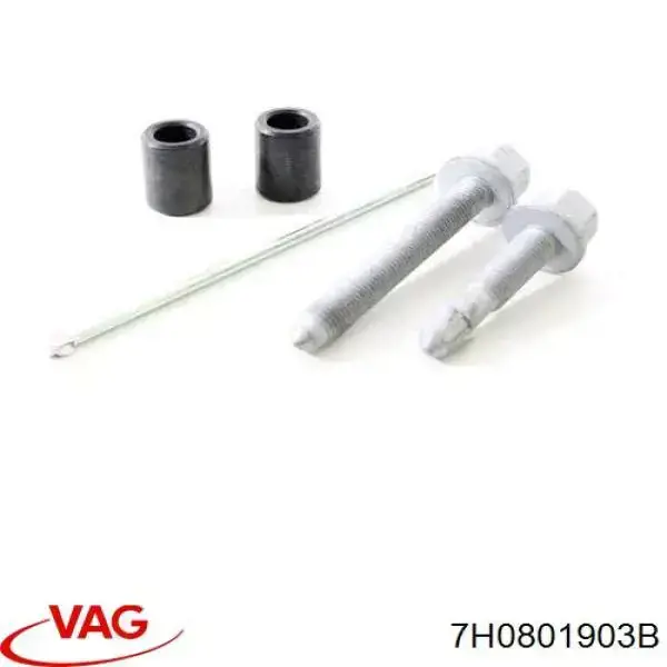 7H0801903B VAG Soporte de rueda de repuesto