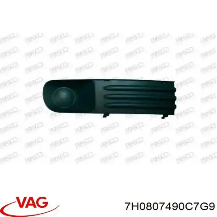 Tapa de rejilla de faro antiniebla delantero derecho VAG 7H0807490C7G9 precio, desde 11,16 EUR