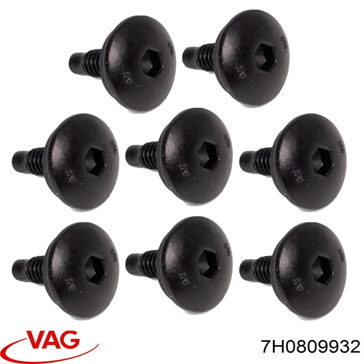 7H0809932 VAG Pestillo de tapa de combustible