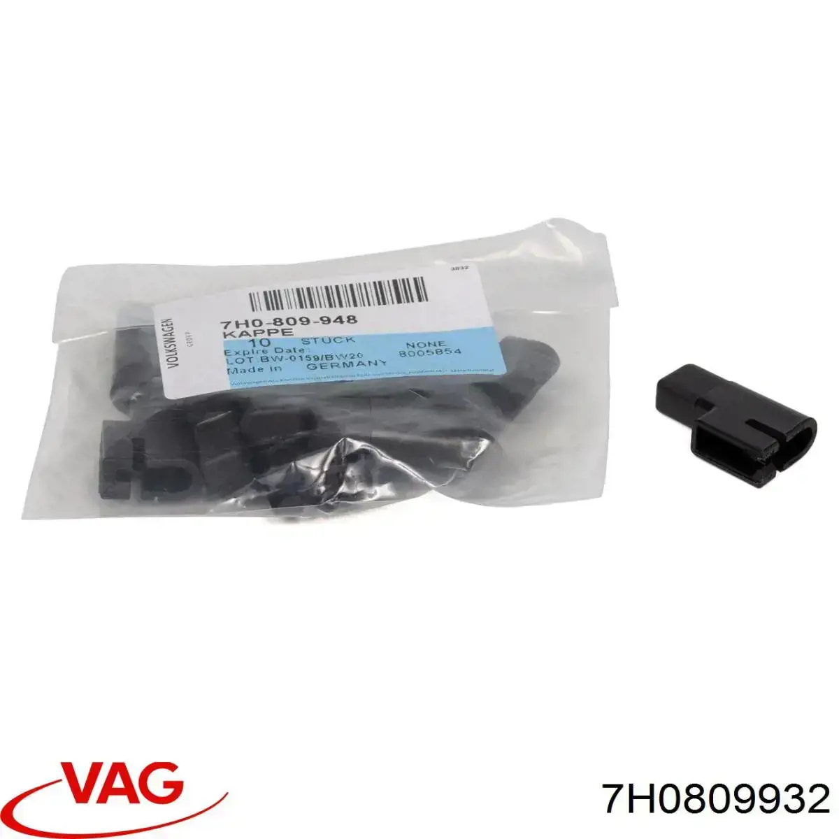 Pestillo de tapa de combustible VAG 7H0809932 precio, desde 8,97 EUR