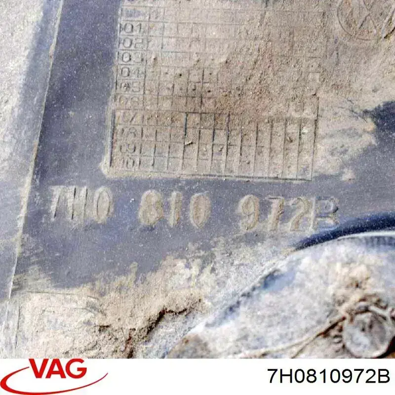 Revestimiento, pasarrueda trasera, derecho VAG 7H0810972B precio, desde 31,85 EUR