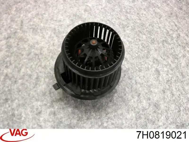 7H0819021 VAG motor ventilador trasero de la estufa (calentador interno)