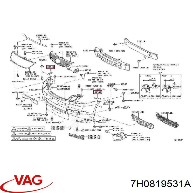  VAG 7H0819531A
