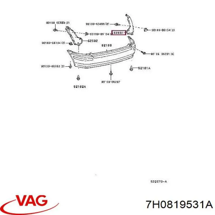  VAG 7H0819531A precio, desde 36,47 EUR