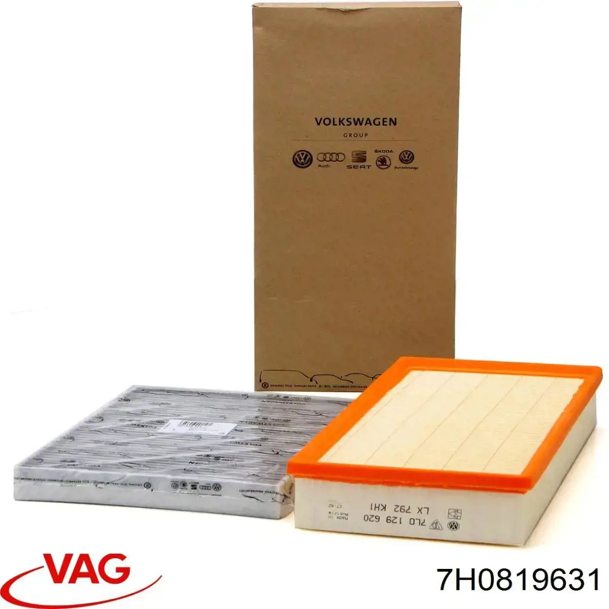 7H0819631 VAG Filtro antipolen