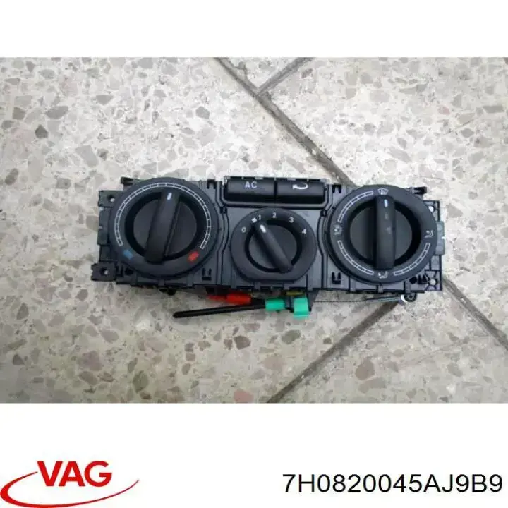 Unidad de control, calefacción/ventilacion para Volkswagen Transporter (7HA, 7HH, 7EA, 7EH)