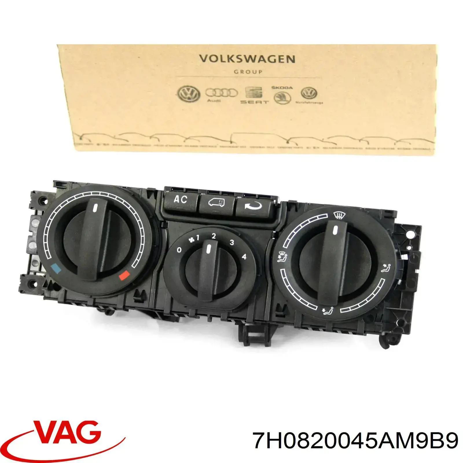 Comprar 7H0820045AM9B9 VAG Unidad de control aire acondicionado