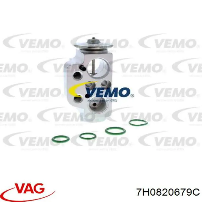 Válvula TRV del aire acondicionado VAG 7H0820679C precio, desde 40,11 EUR