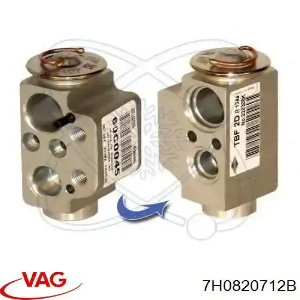 Comprar 7H0820712B VAG Válvula TRV del aire acondicionado