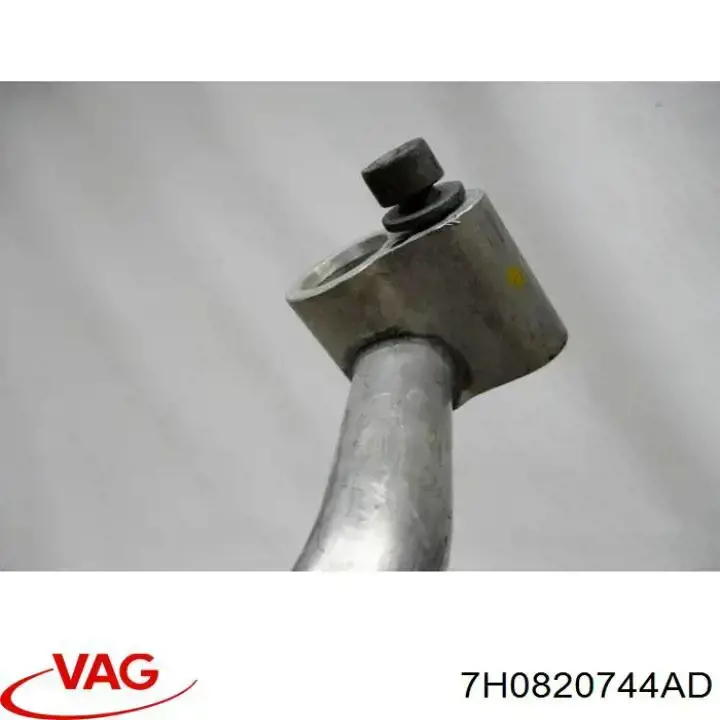 Manguera de aire acondicionado, del evaporador trasero al compresor 7H0820744AD VAG