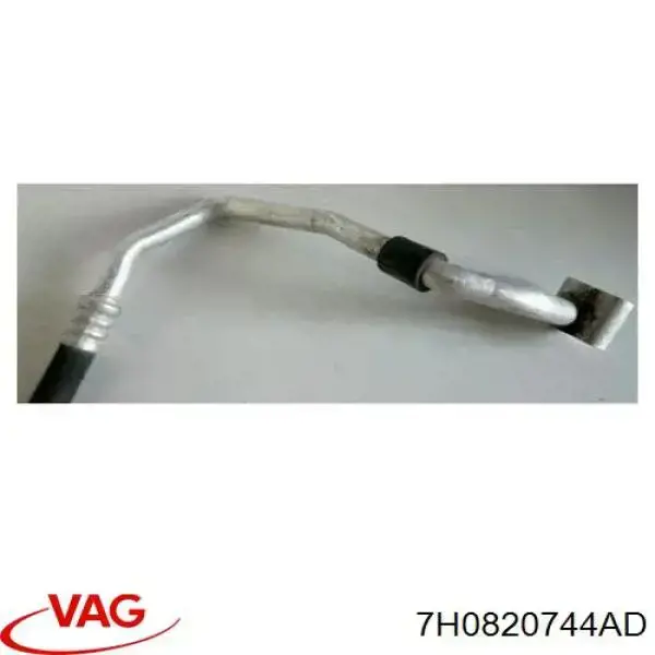 Manguera de aire acondicionado, del evaporador trasero al compresor VAG 7H0820744AD precio, desde 324,46 EUR