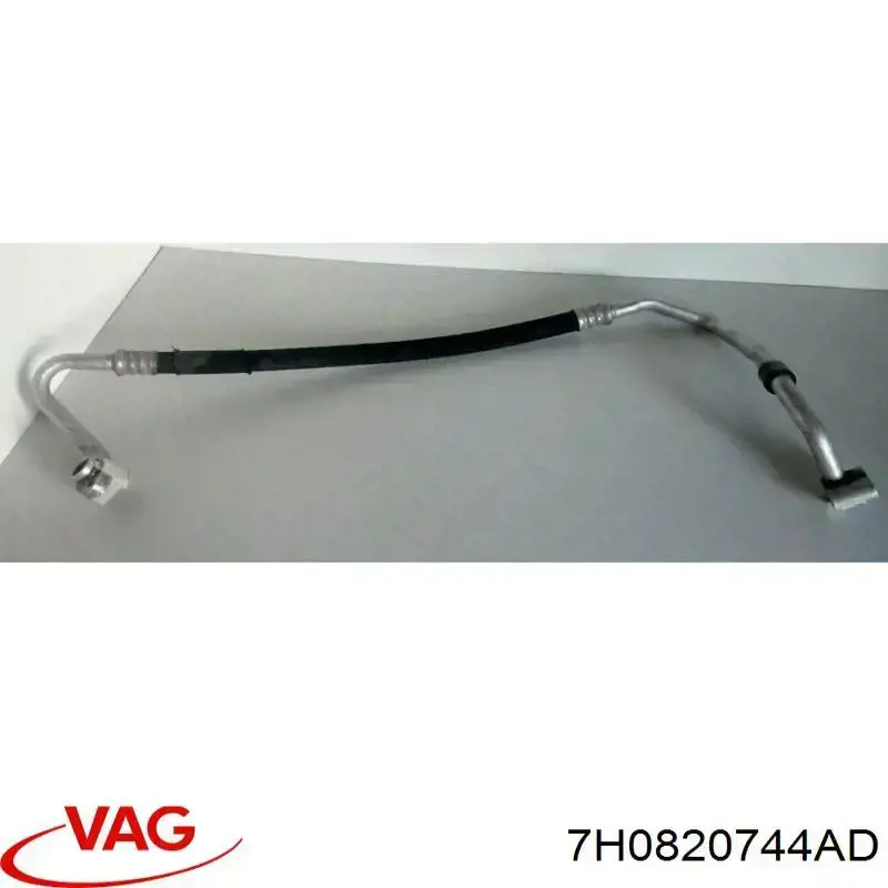 Comprar 7H0820744AD VAG Manguera de aire acondicionado, del evaporador trasero al compresor