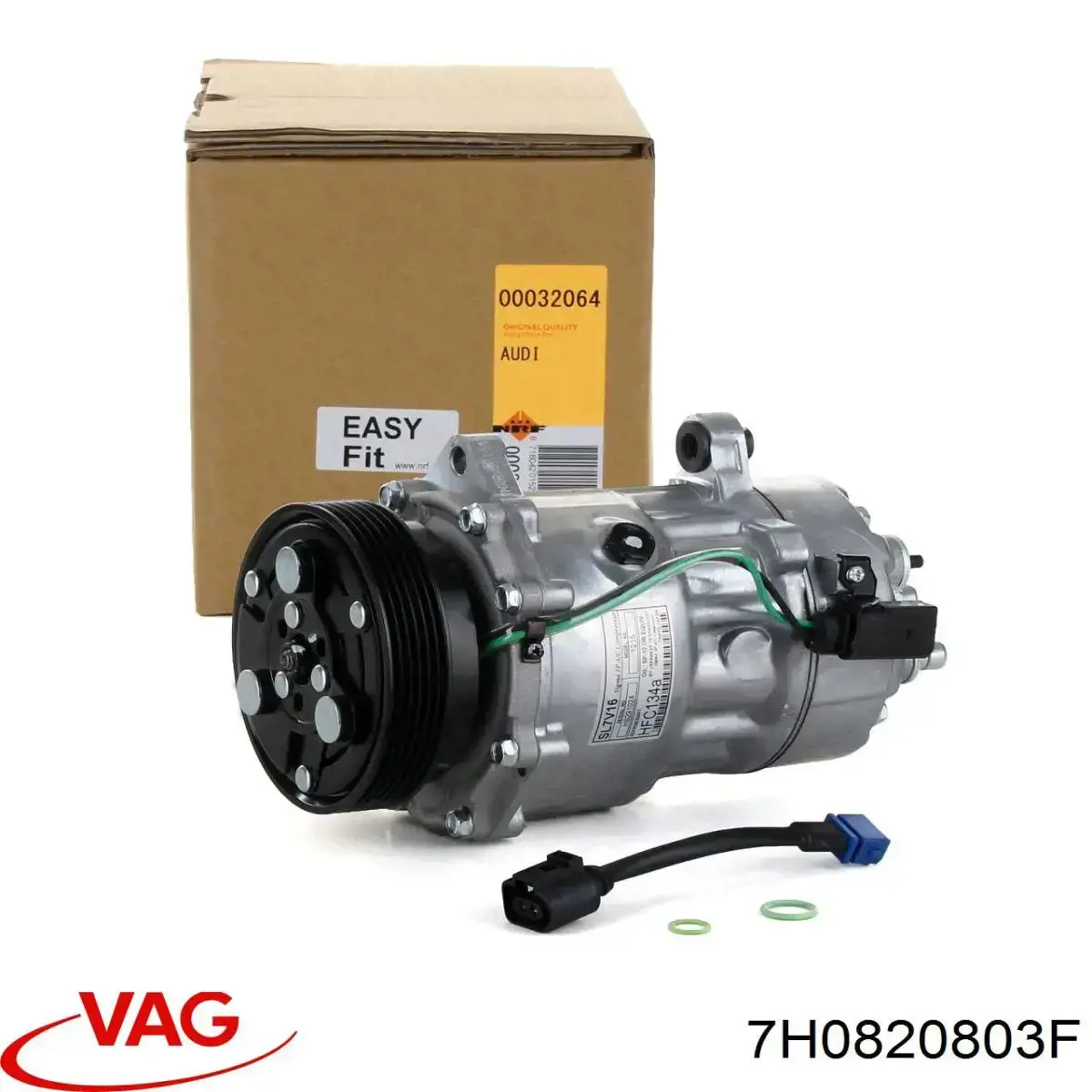 Compresor de aire acondicionado 7H0820803F VAG