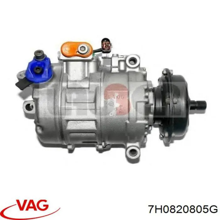 Compresor de aire acondicionado 7H0820805G VAG