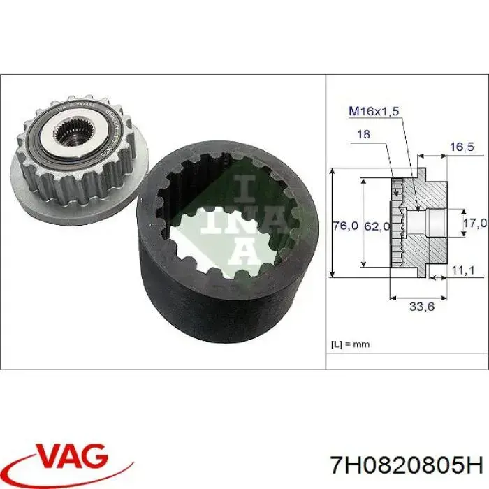 Comprar 7H0820805H VAG Compresor de aire acondicionado coche