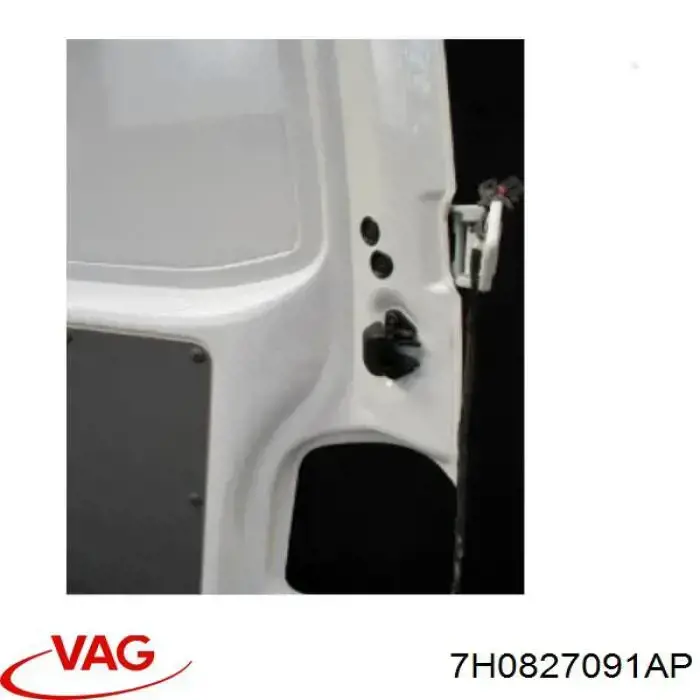 Puerta trasera izquierda de furgón de doble hoja VAG 7H0827091AP precio, desde 1087,55 EUR