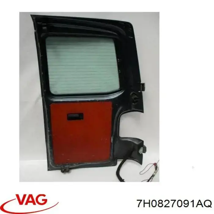 Comprar 7H0827091AQ VAG Puerta trasera izquierda de furgón de doble hoja