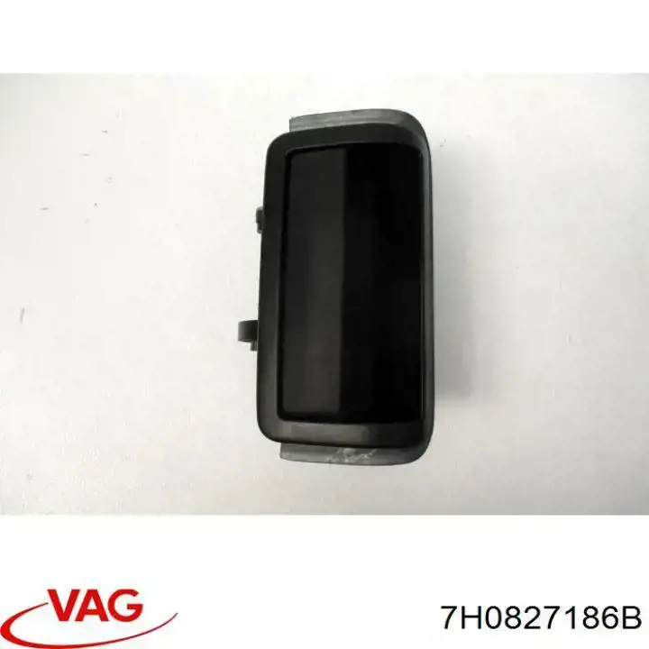 7H0827186B VAG Manija interior derecha de puerta trasera batiente