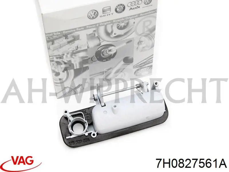 Comprar 6X0827565BGRU VAG Tirador de puerta de maletero exterior