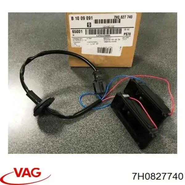 Carcasa de luz de matrícula VAG 7H0827740 precio, desde 22,17 EUR