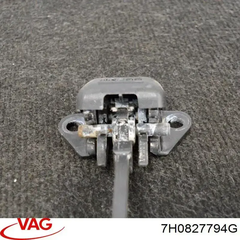 Comprar 7H0827794E VAG Limitador de apertura de puerta del maletero (furgoneta) derecho