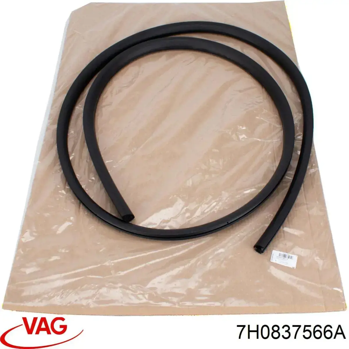 Sellador de puerta delantera derecha (en puerta) 7H0837566A VAG