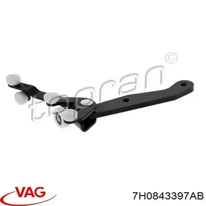 Rodillo inferior izquierdo de puerta lateral corrediza VAG 7H0843397AB precio, desde 32,58 EUR