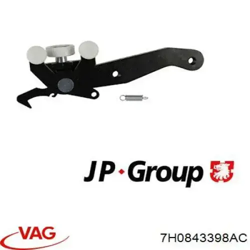 Rodillo inferior derecho de puerta corrediza VAG 7H0843398AC precio, desde 13,32 EUR