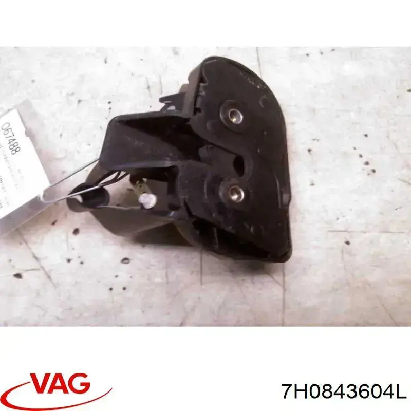 Pieza de enganche del pestillo de la puerta corrediza 7E0843604D VAG