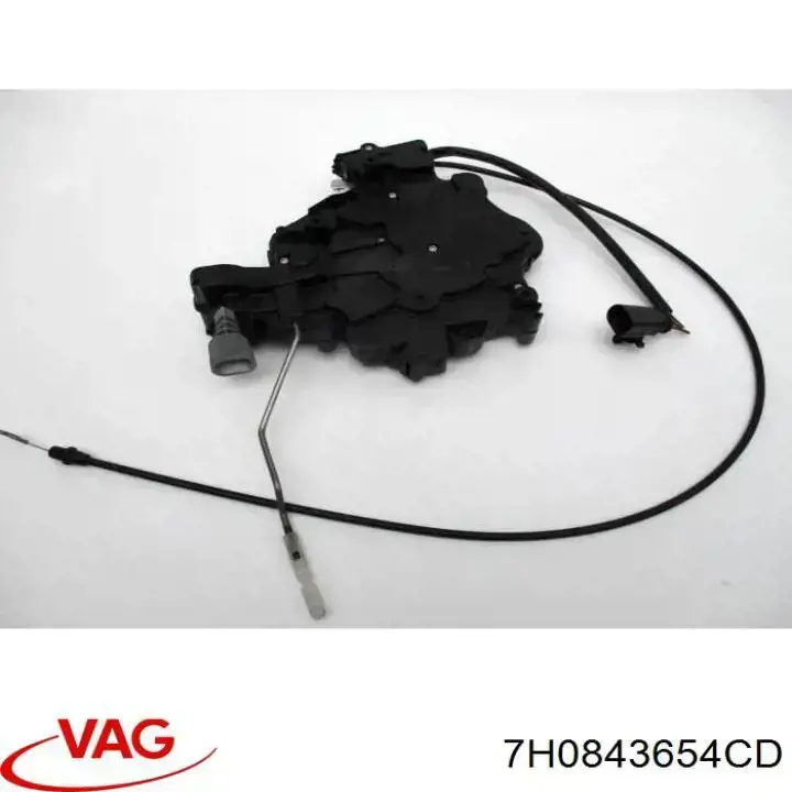 Comprar 7H0843654CD VAG Cerradura de puerta lateral corrediza derecha
