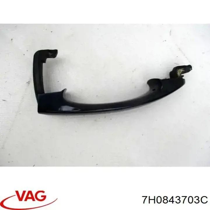 Manija exterior derecha de puerta corrediza VAG 7H0843703C precio, desde 53,72 EUR