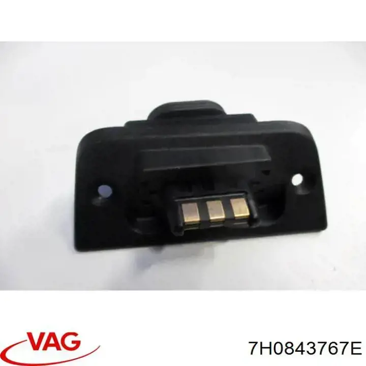 Comprar 7E0843767B VAG Pieza de enganche del pestillo de la puerta corrediza