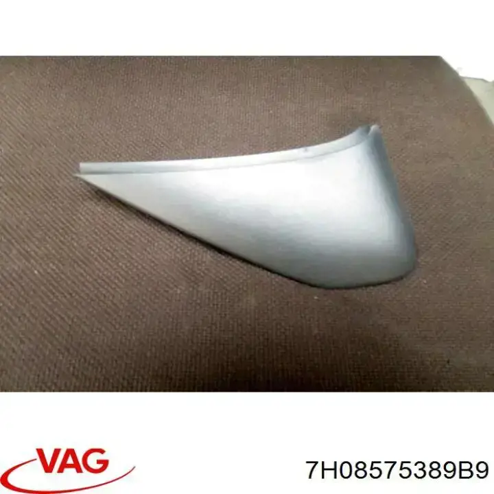 Moldura del guardabarros delantero derecho 7H0857538A9B9 VAG