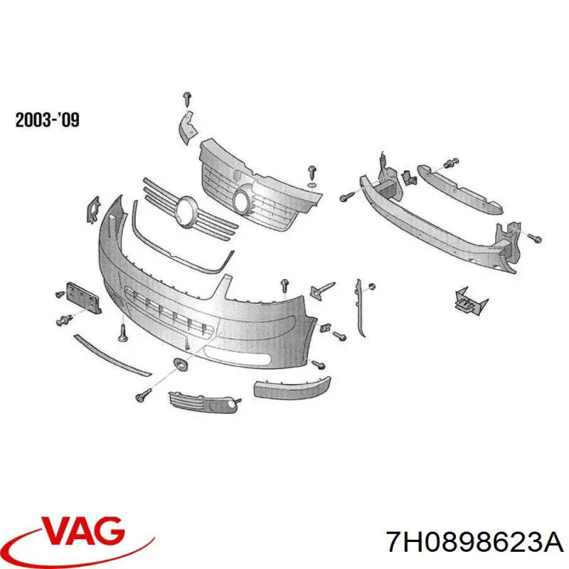  VAG 7H0898623A precio, desde 43,45 EUR