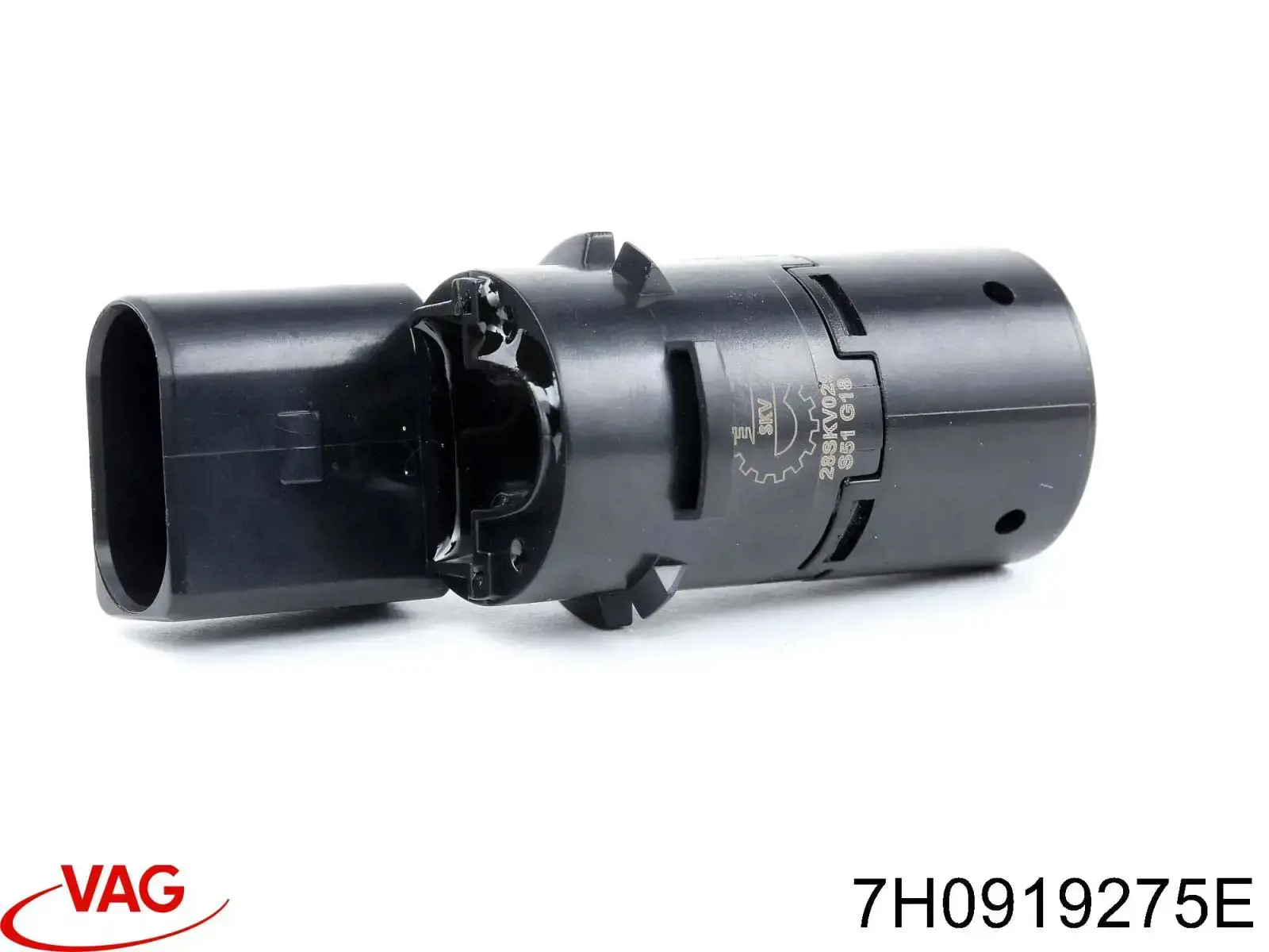 Sensor de aparcamiento trasero 7H0919275E VAG