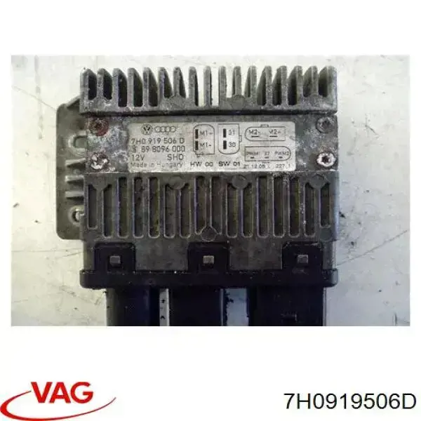 Regulador de velocidad del ventilador de refrigeración (unidad de control) VAG 7H0919506D precio, desde 150,37 EUR