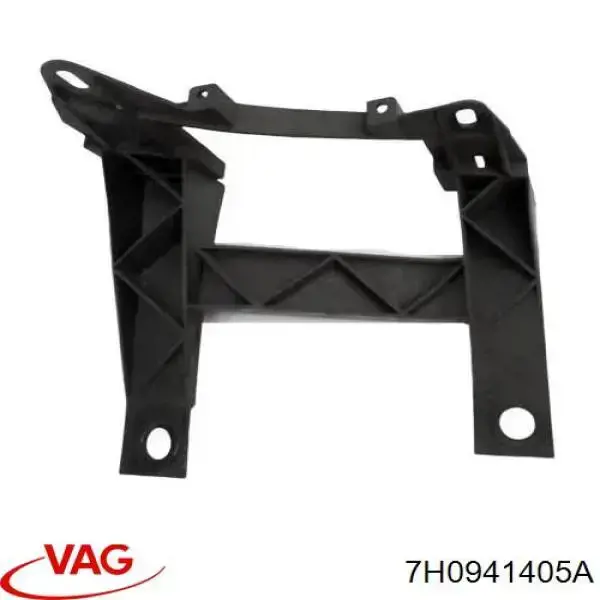 7H0941405A VAG Soporte de montaje de faros delantero izquierdo