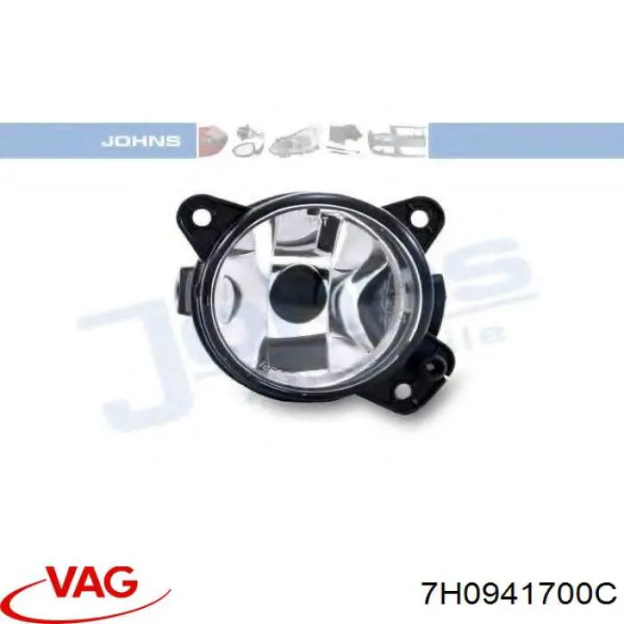Faro antiniebla derecho VAG 7H0941700C precio, desde 40,28 EUR