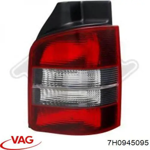 Piloto trasero izquierdo VAG 7H0945095 precio, desde 45,13 EUR