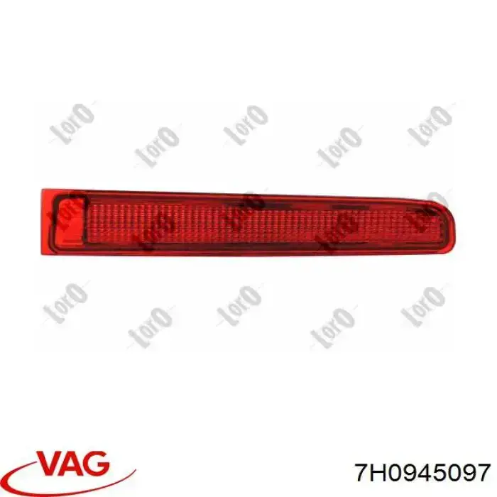 7H0945097 VAG lampara de luz de freno adicional