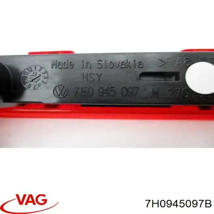 Lampara de luz de freno adicional  VAG 7H0945097B precio, desde 33,84 EUR