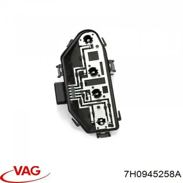 Placa de contacto de luz trasera VAG 7H0945258A precio, desde 53,71 EUR
