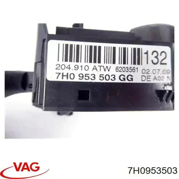 Conmutador columna dirección 7H0953503 VAG