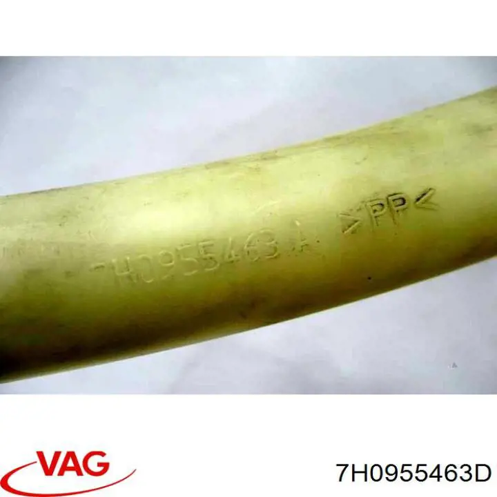 Cuello del depósito de la lavadora 7H0955463D VAG