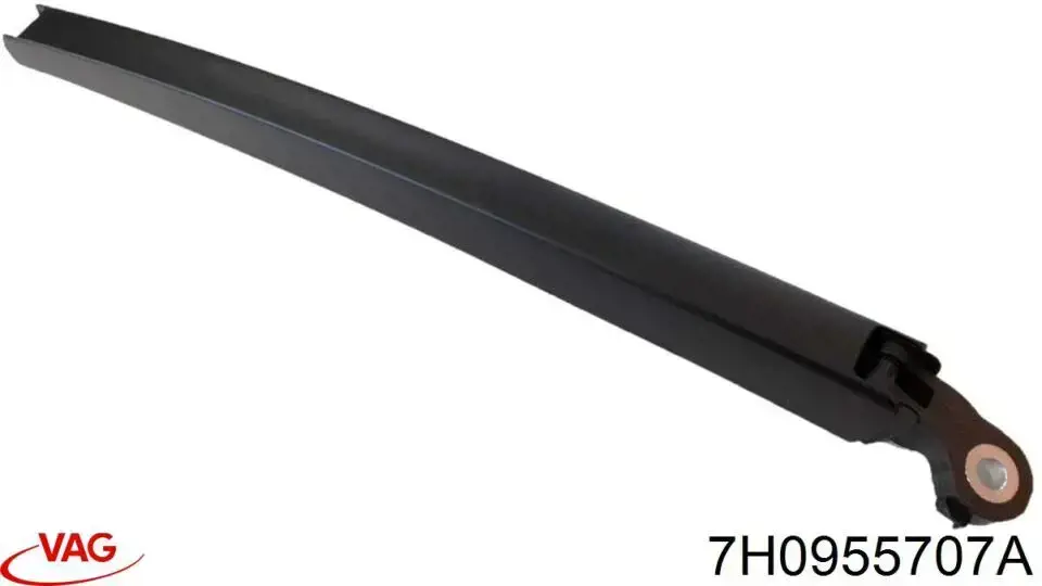 Brazo del limpiaparabrisas, trasero 7H0955707A VAG