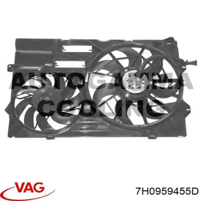 Comprar 7H0959455D VAG Ventilador del motor